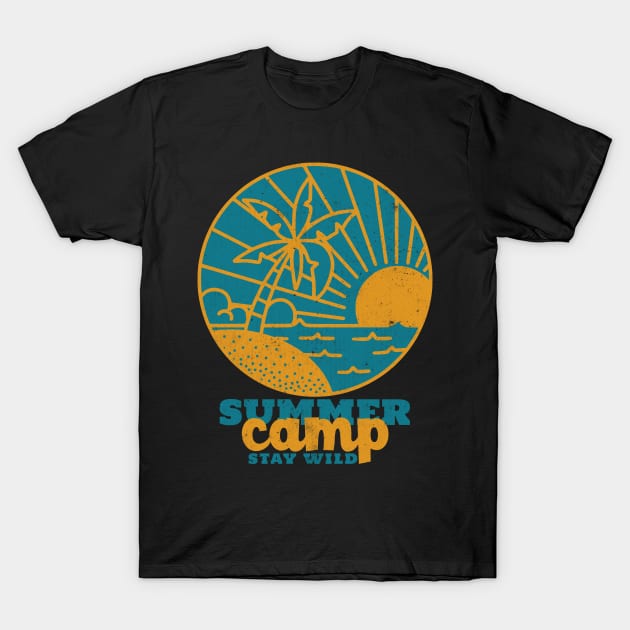 Summer camp stay wild T-Shirt by TeeZona